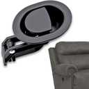 Recliner Handle Replacement Parts with Cable Universal Heavy Duty Plastic Fits Most Brands Sofa Chair Release Pull Lever for Couch Loveseat Mechanism Furniture Parts Recliner Handle