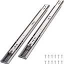 Soft Close Drawer Slides 22 Inch 6 Pairs, Side Mount Metal Ball Bearing Full Extension Drawer Slides Rails,10 12 14 16 18 20 22 Inch 100 LB Load Capacity Cabinet Wardrobe Slider Kitchen Glides