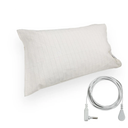 Grounding Pillowcase for Earth Silver Grounding Pillow Case Conductive Grounding Mat with 15ft Grounding Cord Earthing Pillow Case for Better Sleep Beige 20x30in