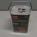 OXO Good Grips POP Container - Airtight Food Storage - Small Square Short 1.1 Qt Ideal for 1 lb of brown sugar or confectioner's sugar