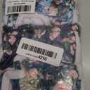 NOYAL Washable Dog Diapers Female Reusable High Absorbency Leak-Proof Rose Pattern Doggie Diapers 3 Pack (X-Small 7-10.2'')