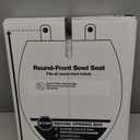 KOHLER 20111-0 Brevia, Slow Close Toilet Seat, Round Toilet Seat, Grip-Tight Bumpers Quick-Attach Hardware, White