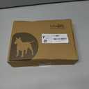 No Pull Dog Harness Adjustable Reflective Oxford Easy Control Medium Large Dog Harness with A Free Heavy Duty 5ft Dog Leash (Large,Pink)