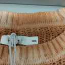 mnml Men's Tie Dye Open Knit Sweater (3X-Large, Orange)