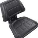 GXYWADY Tractor Suspension Seat for John Deere 1020 1530 2020 & New Holland 3000 3300 3400, Black