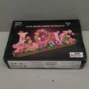 Art Love Building Kit with Bouquet Construction Set for Adults, Gifts for Children's Birthday or Engagement Gift for Women, Valentine's Day, Mother's Day, Birthday for Him or Her, 791 Pieces