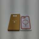 Miracase Magnetic for iPhone 16e Case Full-Body Phone with Built-in Glass Screen Protector, [Compatible with MagSafe] Military Drop Proof 16E Cover Bumper 6.1 inch, Pink