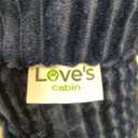 Love's cabin Round Donut Cat and Dog Cushion Bed, 25in Pet Bed for Small or Medium Dogs, Anti-Slip & Water-Resistant Bottom, Soft Durable Fabric Pet Beds, Washable Calming Cat Bed Navy Stripe