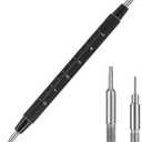 Mabor Watch Band Pins Remover Tool, Double Ended Design Repair Tool Kit for Remove Install Watch Bands Tools (Black)