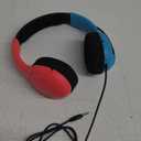 PDP Gaming LVL40 Airlite Stereo Headset for Nintendo Switch/Lite/OLED - Wired Power Noise Cancelling Microphone, Lightweight Soft Comfort On Ear Headphones (Mario Neon - Red & Blue)