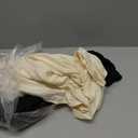 3 Pack Women's Long Sleeve Tunic Tops with Thumb Holes Cotton Scoop Neck T-Shirts Casual Loose Basic Tee Blouses (XX-Large, Black, Cream, Brown)