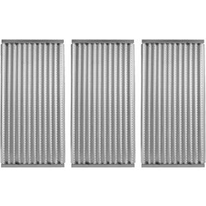 G533-2200-W1 Emitter Plates Replacement for Charbroil Tru-Infrared 463257520 463242716 463242515 463242715 466242815 Gas Grill, 17 3/16" Stainless Steel Emitter
