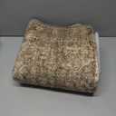 HUGEAR 2'6''x12 Runner Rug Machine Washable Retro Brown Hallway Area Rug Indoor Vintage Rug Floral Low Pile Carpet Soft Throw Rug Bedroom Living Room Office Dining Room Kitchen Laundry Room Non Slip