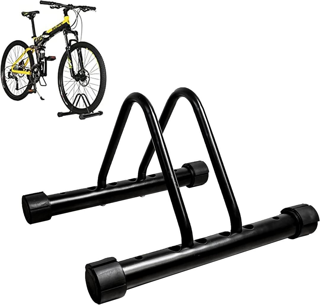 YYDS Bike StandAdjustable Bike Rack Garage, Indoor/Outdoor Bicycle Stand, Tire width adjustable 1to 4,Bike Stand Floor for Mountain and Road Bike