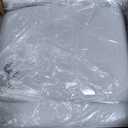 Evolur Raleigh Upholstered Manual Glider Recliner Rocking & 360 Swivel with Smooth Glide  Greenguard Gold & FSC Certified  Modern Nursery and Living Room Chair in Grey