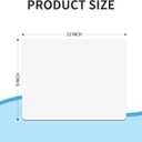 6 Pack Small White Board Dry Erase Classroom Pack Boards 9" x12 Personal Whiteboards for Students Teachers School Supplies Lapboards Mini Whiteboard Erasers Included Colors pens