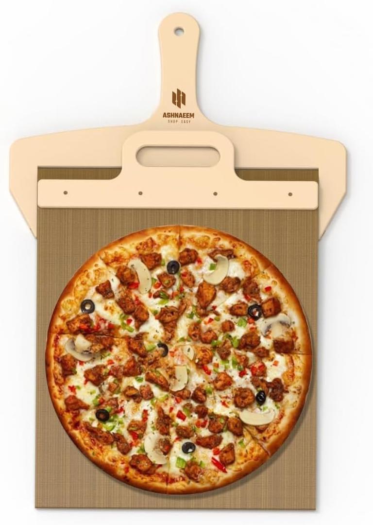 Pizza Peel, Wooden, 19.68" x 11.81" (Plastic)