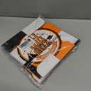 2 x 9PCS Graduation Party Decorations Class of 2026 Congrats Grad Table Centerpiece Congratulate Graduation Honeycomb Table Toppers for Graduation Party Supplies(Orange,Black