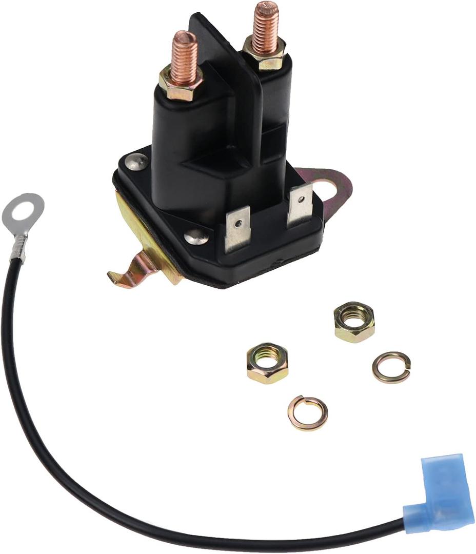 DVPARTS Starter Solenoid Kit Solenoid Relay 532146154 for Husqvarna Craftsman AYP Poulan Lawn Tractor 146154 145673 178861