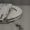 KOHLER Stonewood Quiet-Close, Elongated Toilet Seat Soft Close, Durable Wood, Easy Installation, Universal Fit, Home Essentials, White Finish, K-20466-0