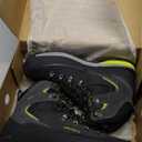 Men's Hiking Boots  Durable and Comfortable Men's Climbing Boots for Rugged Outdoor Adventures, Perfect for Hiking, and Climbing (11 Wide, Black/Green)