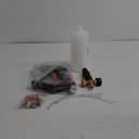 Tool Daily Short Pressure Washer Gun with Foam Cannon, 1/4 Inch Quick Connector, with 5 Pressure Washer Nozzle Tips, 1 Liter