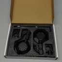 Bike Mirrors, 2 Pack Bicycle Mirrors for Handlebars, HD Convex Glass Mirror,Bike Accessories360 Fully Adjustable, Shock-Resistant Bicycle Mirrors for MTB, E-Bike, Scooter & Motorcycle