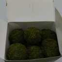 21 Pack Green Moss Balls 8pcs 3.2" Decorative Balls for Bowls Filler 13pcs 2.3" Fake Moss Balls for Centerpiece Artificial Balls for Vase Filler Live Moss Balls for Home Tabel Decor