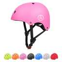 67i Bike Helmet for Adults Scooter Skateboard Helmet Cycling Bicycle Helmets for Men Women Youth Lightweight Adjustable for Multi-Sports Skateboarding with 11 Vents (L, Pink)