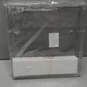 12"x12" Clear Acrylic Serving Tray with Golden Handles, Sturdy Huge Capacity Acrylic Trays for Coffee, Juice, Kitchen and Desk Organizer, Storage Tray (12"x12")