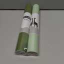 GIRAFVINYL Green Vinyl Permanent - 12" x 5FT Oliver Green and Sage Vinyl Roll Green Adhesive Vinyl for Indoor and Outdoor Decor, Cup, Sticker, Car Decal, (Glossy Khaki & Matte Olive Green) (Double 5 feet)