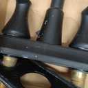 Moen Findlay Spot Resist Brushed Nickel Two Handle 4-Inch Centerset Bathroom Faucet, 84515SRN Black