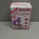 windpaint Toys for Girls 3 4 5 6 7 8 9 10 Years Old, DIY Craft Kits for Kids, Fabric Flower Bouquets for Girls Gifts, Educational Learning Detective Toys for Toddler Kids,Birthdays Gifts (Purple) (Pink)