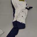 FANCYBABY Baby Pilot For Boys Girls Halloween Uniform Cosplay Romper Costume Outfit (12 to 18 Months, Long Sleeves)