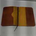 Heavy Duty Full Grain Leather Journal Cover (8.5 x 11 in.), Refillable Cahier XXL, Refillable Spiral Notebook (8.5 x 11 in.), Handmade Leather Journal Cover (Tan)