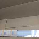 Persilux Cordless Blackout Roller Shades for Windows, Pull Down Blinds with Valance, Thermal Insulated Fabric, Free-Stop for Home, Door and Bedroom (White, 34.5"W x 64"H)