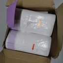 Elzrghs Commode Liners for Bedside Commode, Portable Toilet, Bed Pan, 100 Count Lavender Scented Disposable Potty Chair Liners