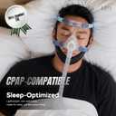 Premium Chin Strap for Sleeping & Anti Snoring, CPAP Chin Strap to Keep Mouth Closed, Jawline Shaper & Double Chin Reducer, Tape-Free Alternative to Mouth Tape for Sleeping (Adjustable, Breathable)