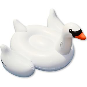 SWIMLINE ORIGINAL 90621 Giant Inflatable Swan Pool Float Floatie Ride-On Lounge W/ Stable Legs Wings Large Rideable Blow Up Summer Beach Swimming Party Lounge Big Raft Tube Decoration Toys Kids Adults SWIMLINE ORIGINAL 90621 Giant Inflatable Swan Pool Float Floatie Ride-On Lounge W/ Stable Legs Wings Large Rideable Blow Up Summer Beach Swimming Party Lounge Big Raft Tube Decoration Toys Kids Adults