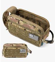 PAVILIA Extra Large Tactical Toiletry Bag for Men, Travel Hygiene Bag, Military Gear Dopp Kit, Molle Accessories Pouch, Shaving Grooming Essentials Gym Bathroom Shower Toiletries Tool EDC, Camo XL