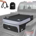 Truck Bed Cargo Bag-Waterproof Luggage Bag For Truck Bed 26 Cu. Ft Heavy-Duty PVC Truck Bed Waterproof Storage Fits Any Truck Size Dual Opening 4 Stretch Cord 2 Combination Lock (50"x40"x22")