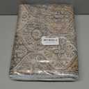 nunubaby Washable Pee Pads for Dogs, Stylish, Non-Slip and Leak-Proof Pee Pads. Reusable Potty Pads for Dogs for Crates and Floors.(Brown/Multi, 24" x48" )