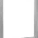 Floater Frame for 16x24 Canvas Paintings, DIY Metal Floating Frame with 1.5 Deep for Artists Designers Landscape Portrait Artwork, Modern Home Office Wall Decor (Silver)