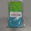 Magnetic for Galaxy S25 Case, Cute Soft TPU Slim Shockproof Protective Case, Screen and Camera Protection, Yellowing Resistant, Green to Blue Gradient 8.56