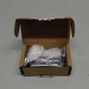 Ivilon Ceiling or Wall Mount Curtain Rod Brackets Holders for Curtain Rods of 7/8 and 1 Inch Diameter. Set of 2. Color Black