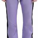 Ski Pants for Women Snow Fleece Lined Snowboard Soft Shell Slim Fit Fitted Waterproof Windproof Warm (X-Small, Light Purple)