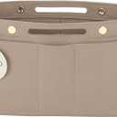 Purse Organizer Insert, Felt Bag Organizer with Metal Zipper, Handbag & Tote Shaper, For Speedy Neverfull Tote, 7 Sizes