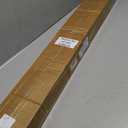2 Pcs 1.25" High Universal Garage Threshold Seal Strip Flexible Total Length 8'3" Garage Door Flood Bottom Barrier Seal DIY PVC Weather Stripping Replacement, Not Include Adhesive