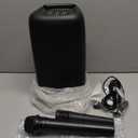 Karaoke Machine for Adults and Kids,Peski Portable Bluetooth Speaker with 1 Wireless Microphone and 1 Wired Mic,Rechargeable Powered Dj/PA Speaker System with TF Card,AUX in,REC,TWS for Birthday Party