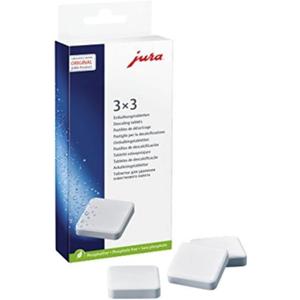 Jura 66281 Decalcifying/Descaling Tablets (9 tablets) 3 Count (Pack of 1)